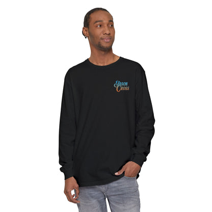 Jason Cross 'Midnight Rider' Long Sleeve Black T Shirt