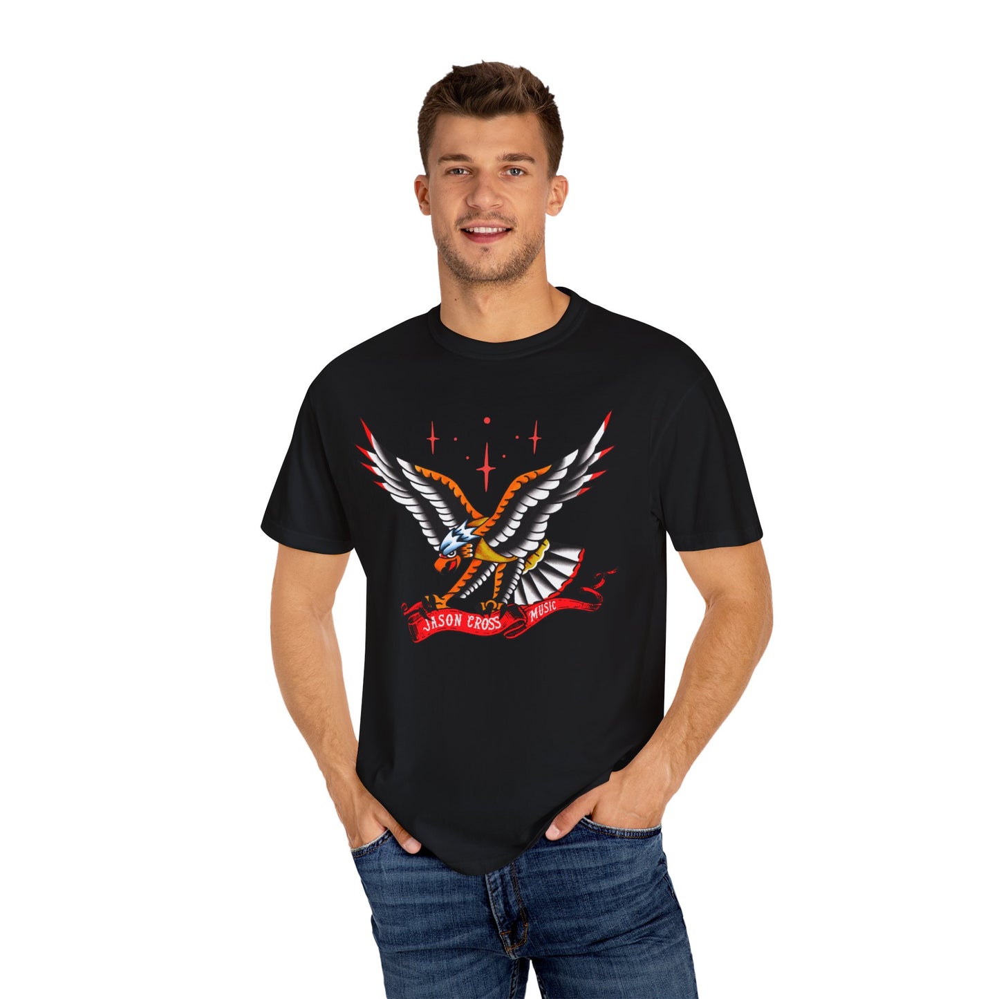 Jason Cross Traditional Eagle Premium T Shirt