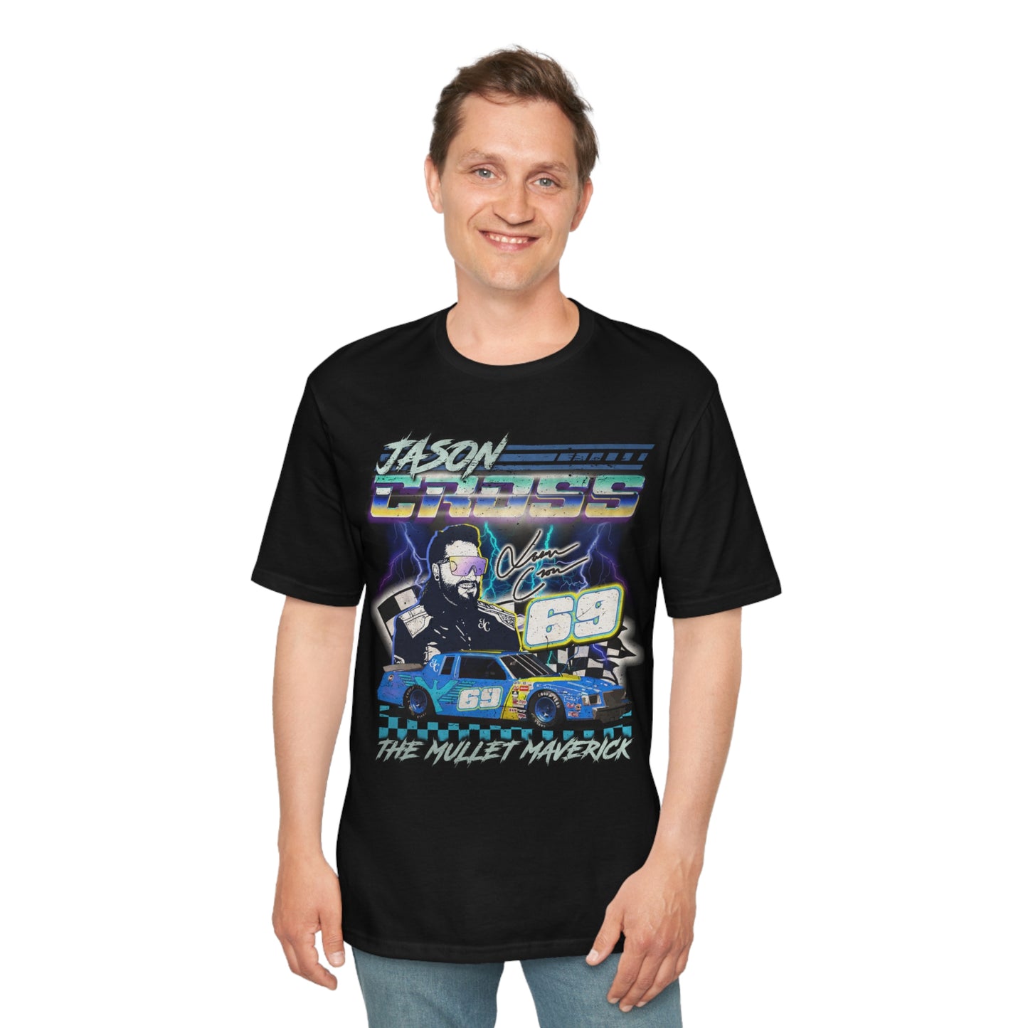 Jason Cross Nascar T-Shirt - The Mullet Maverick